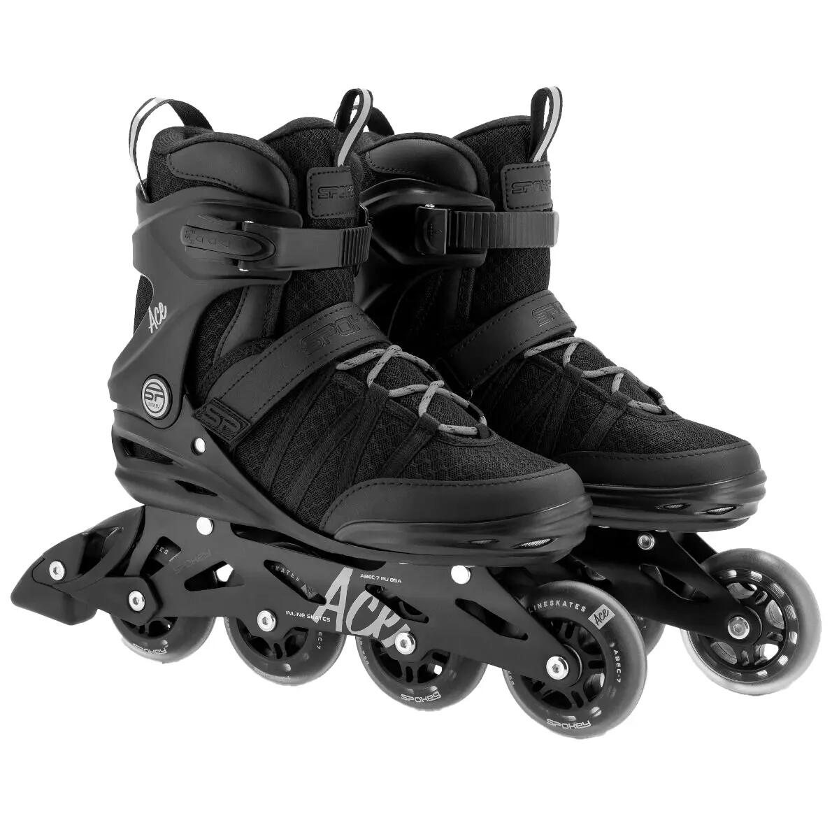 Patins À Roulettes Alignées Adulte (Noir) 5/5
