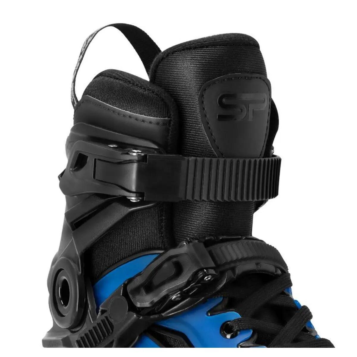 Patines en Línea Freespo para Niños/Niñas Negro, Azul 6/6