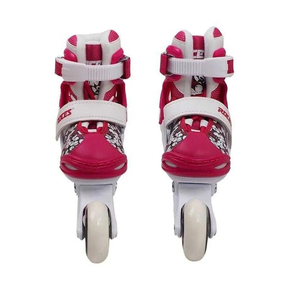 Patines en Línea Compy X Niñas Blanco, Rosa 5/5