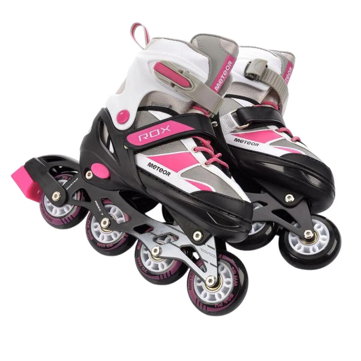 Rollers ROX Enfant (Rose / Gris) 6/6