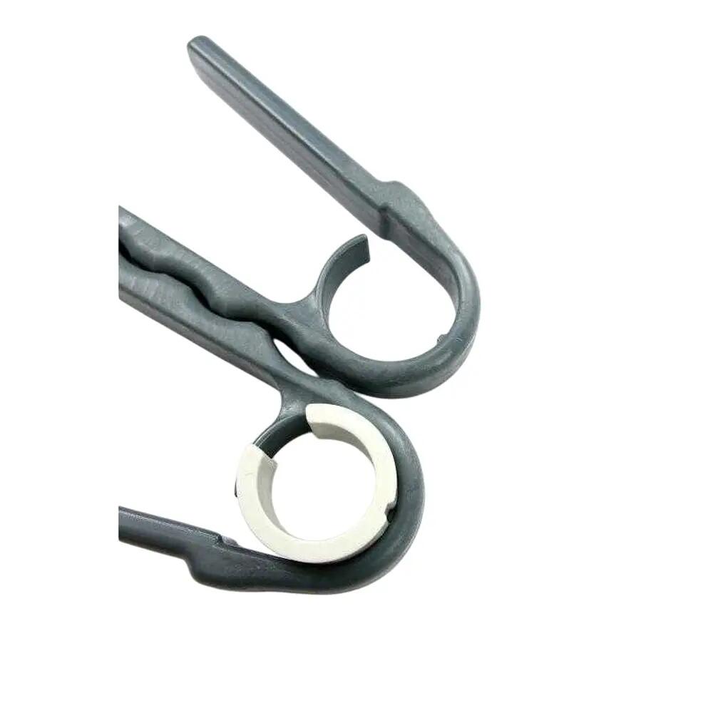 Agarre de Mano Diseño Ajustable Gris Talla Única 5/5