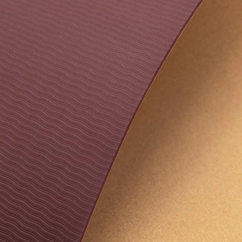 Tapis De Yoga SAVASANA (Marron / Prune) Taille unique 6/6