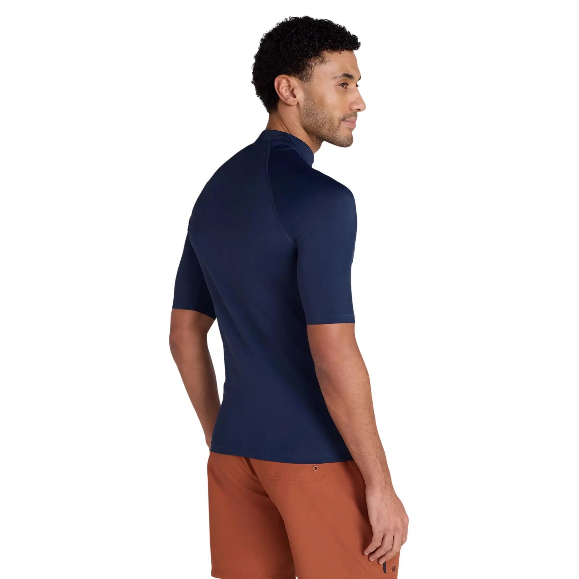 Mens Kai Logo Rash Guard (Blue) 5/5