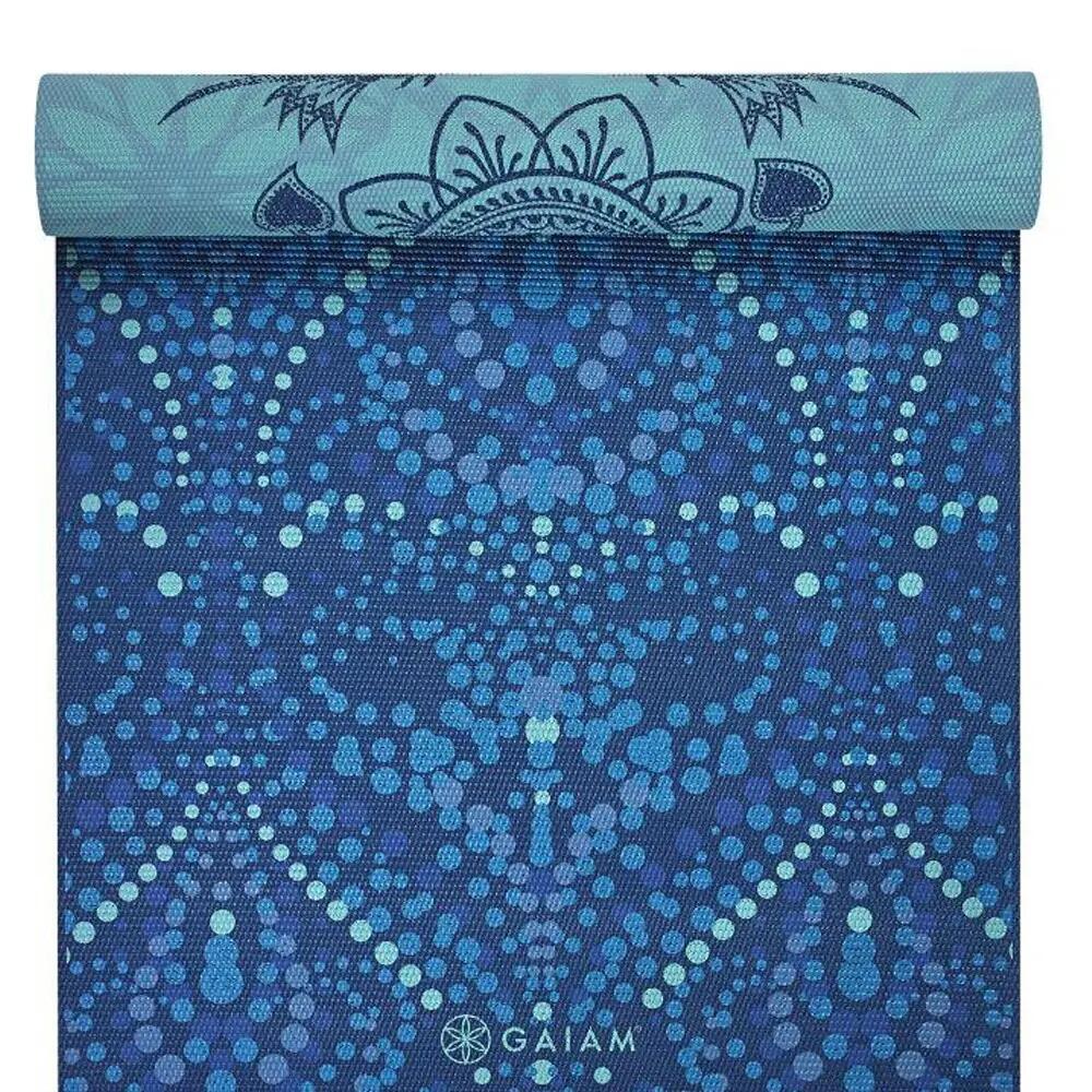 Tapis De Yoga Motif/style Doubleface (Blanc) Taille unique 6/6