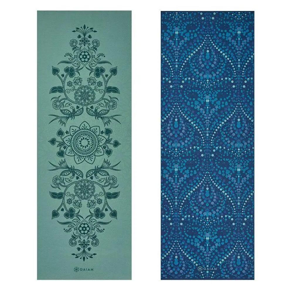 Tapis De Yoga Motif/style Doubleface (Blanc) Taille unique 5/6