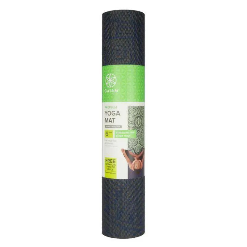 Tapis De Yoga Motif/style Cadran Solaire (Marron) Taille unique 5/6