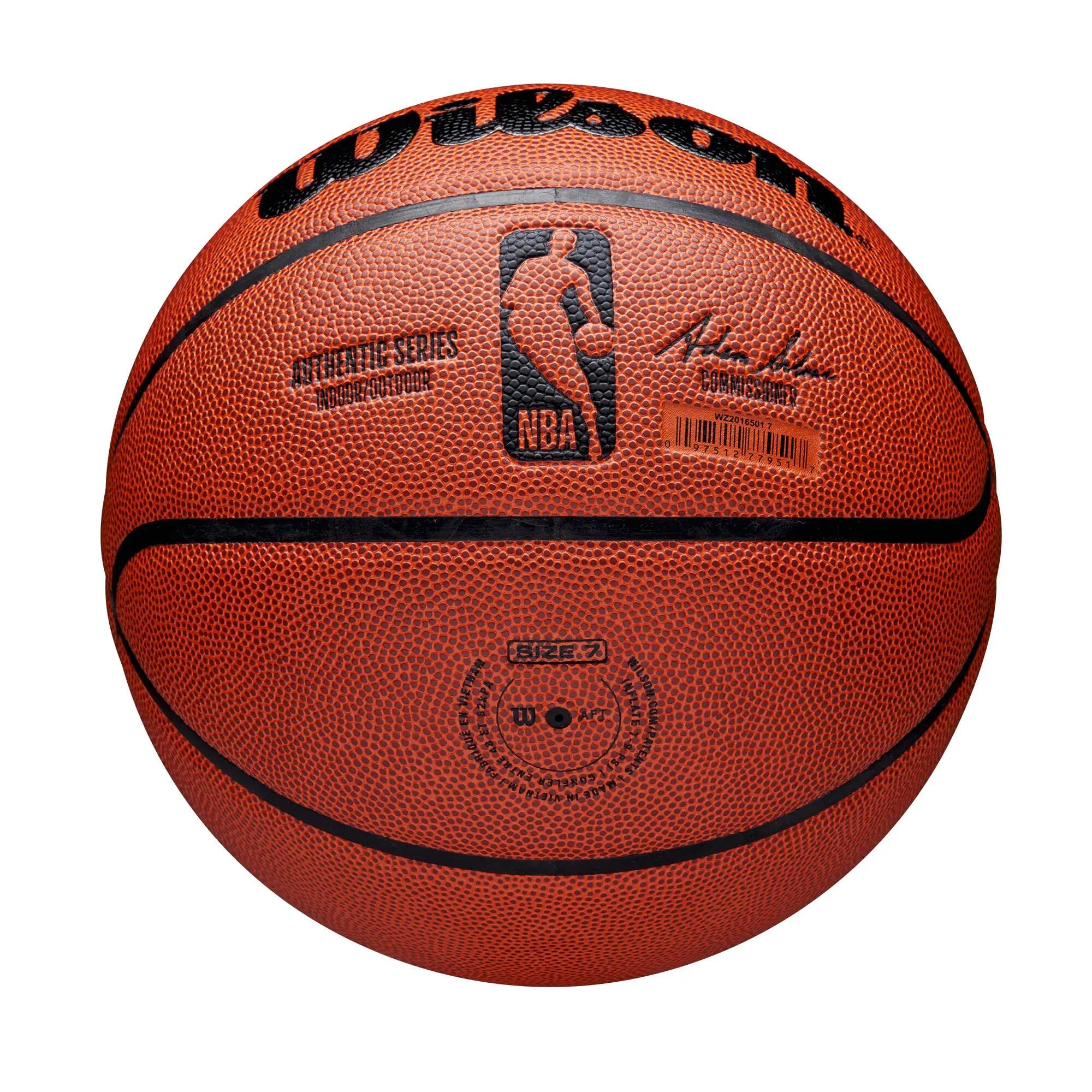 Piłka do koszykówki Wilson NBA Authentic Indoor Outdoor r. 7 7/7