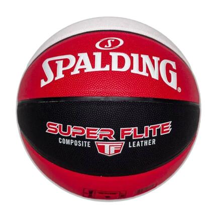 Ballon de basketball Spalding Super Flite rouge/blanc/noir taille 7