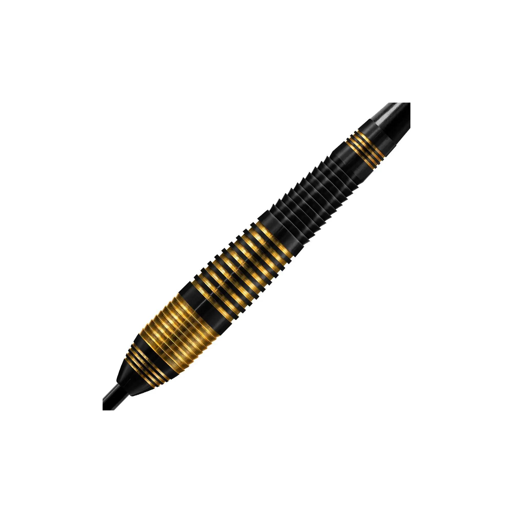 VIVID Harrows Darts 25g Brass Black/Bronze/Grey 5/6