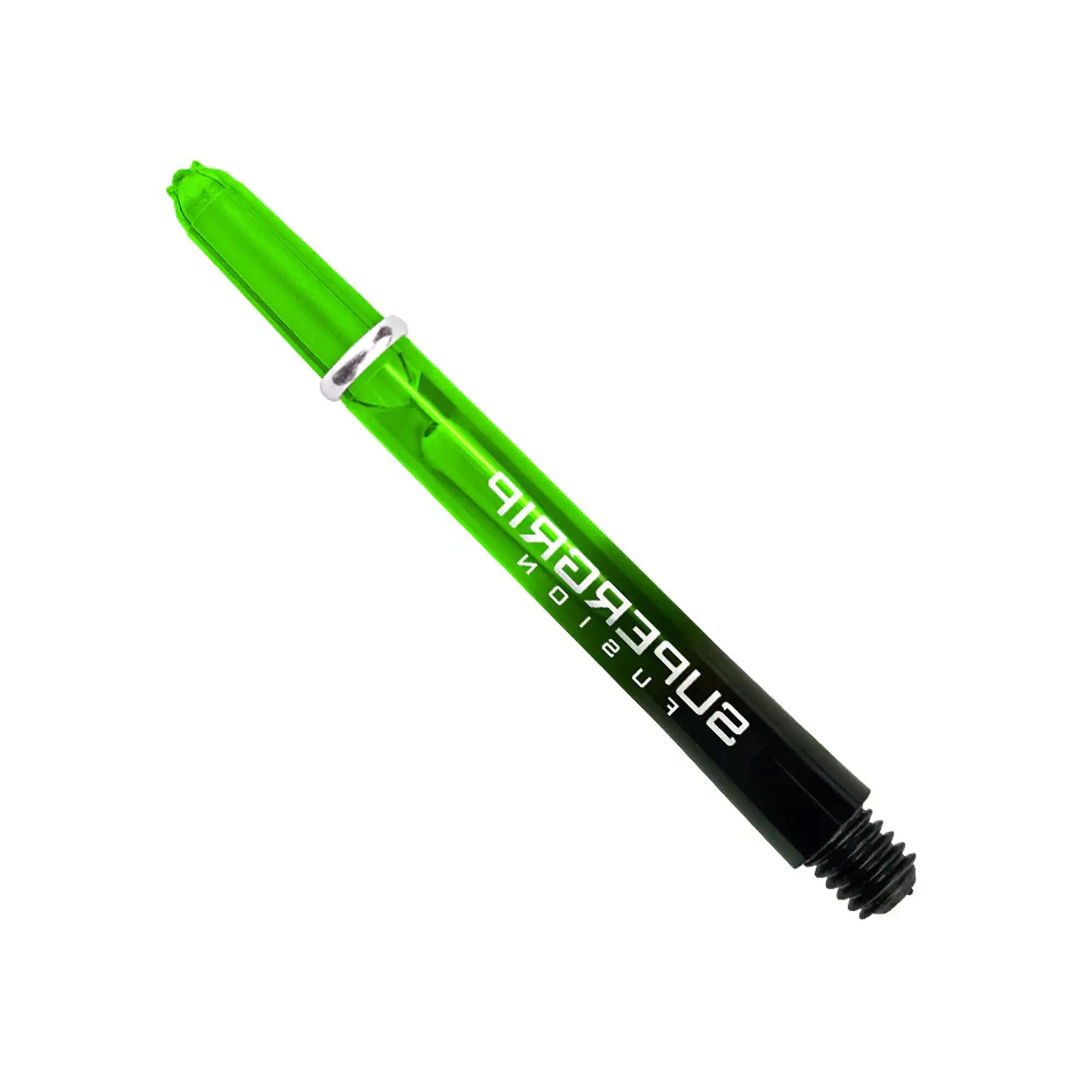 Supergrip Fusion Dart Stem (Pack Of 3) (Black/Green) 5/5