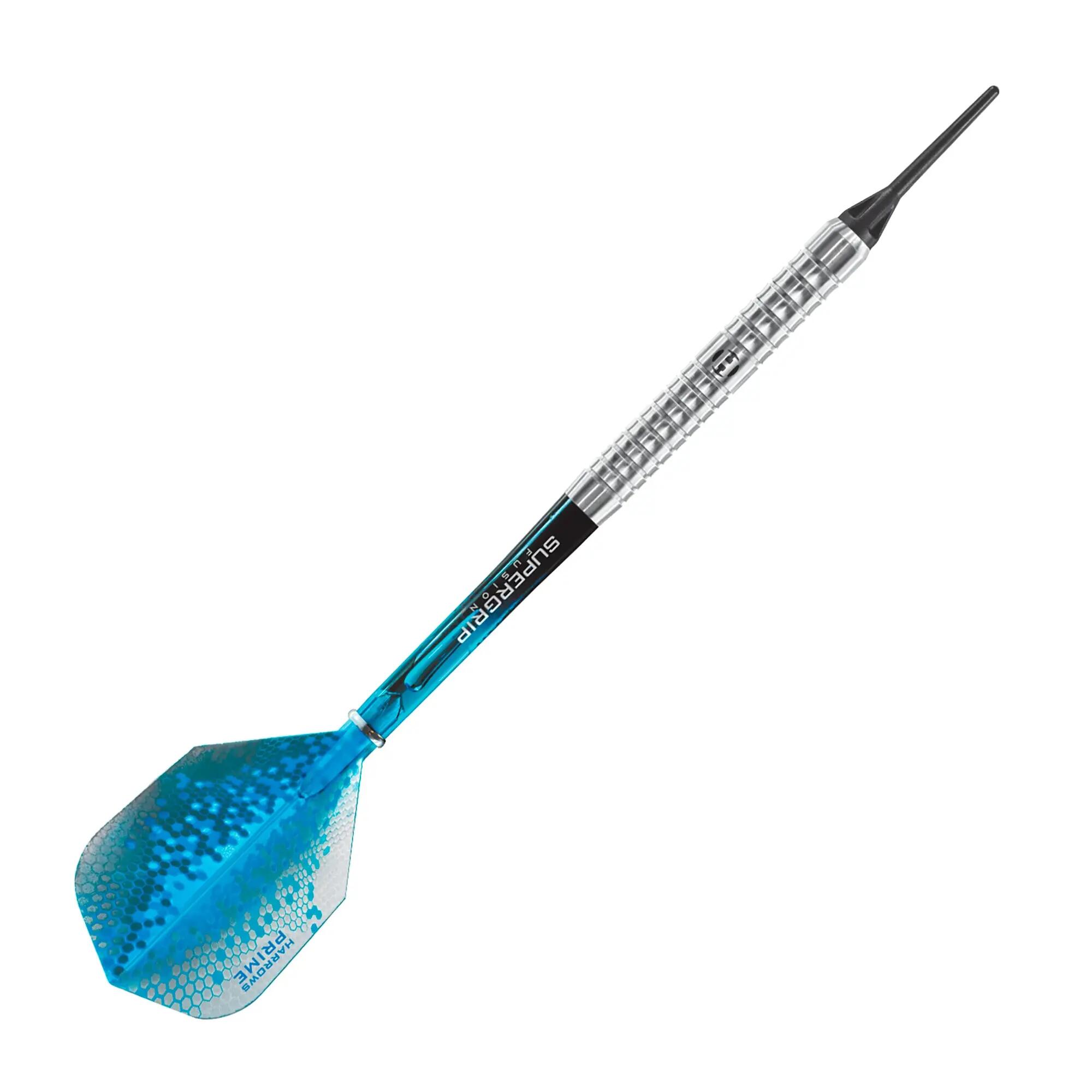 Darts "Pulse" 3erPack Damen und Herren Blau/Schwarz 5/6