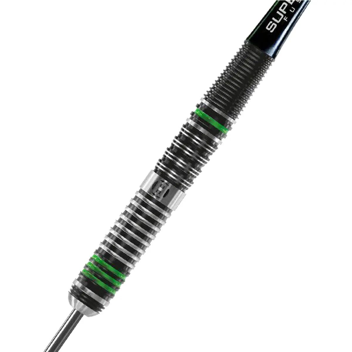 Darts "Veridian", Stahlspitze 3erPack Damen und Herren Schwarz/Grün 5/6