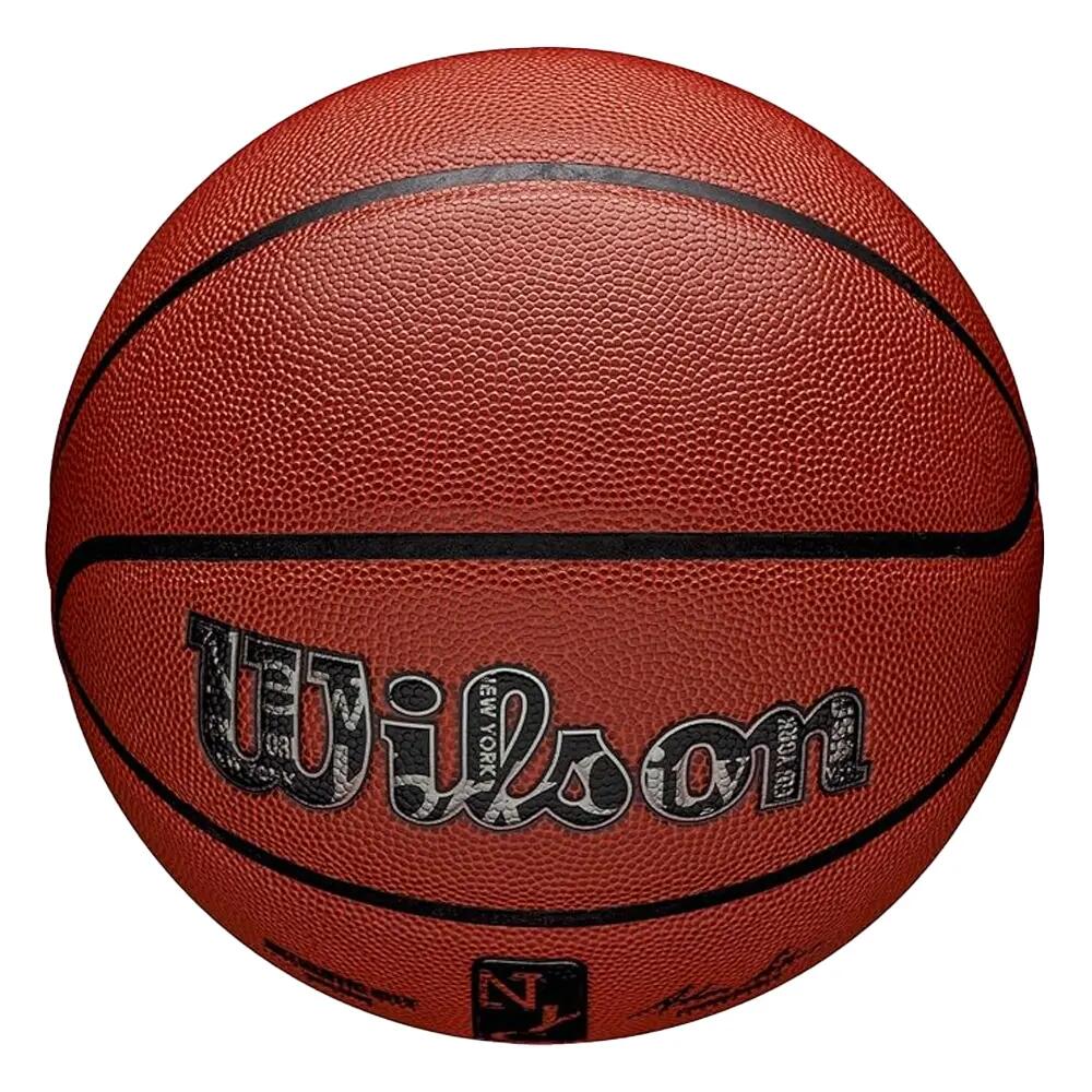 Balón de Baloncesto New York Diseño NBA Marrón 7 5/6