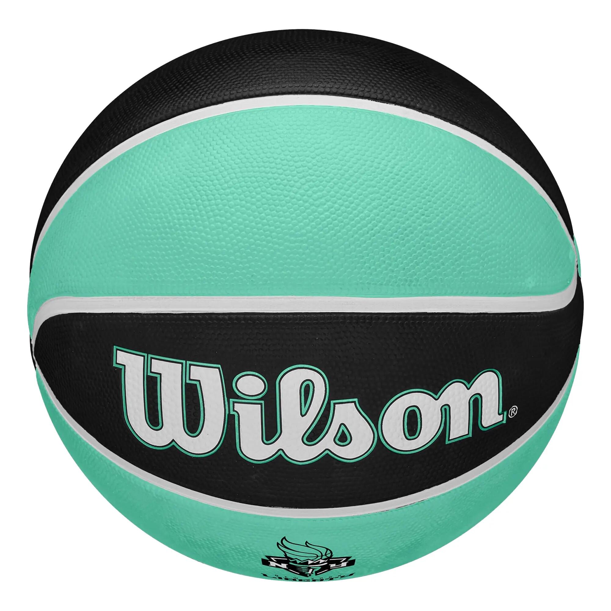 Eerbetoon New York Liberty NBA Basketbal (Zwart/Groen) 6 5/6