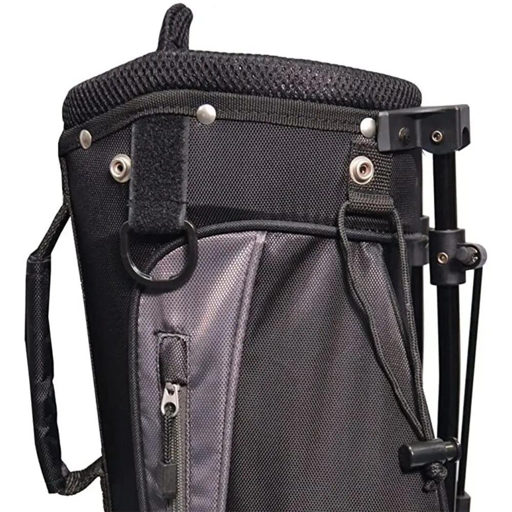 Borsa Con Supporto Per Mazze Da Golf Longridge Nero Argento 5/6