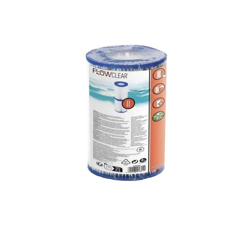 Bestway Lot de 2 cartouches de filtration - type II 6/6