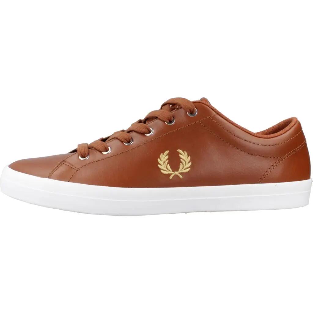 Baskets Fred Perry Modèle B7311 Couleur Marron 2/5