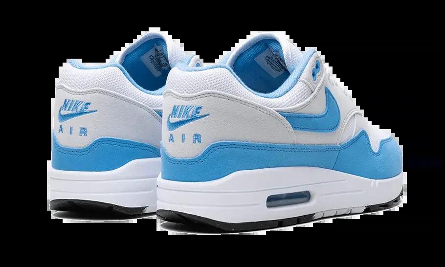 Lifestyle - schuhe - air max 1 - white/university blue 3/4