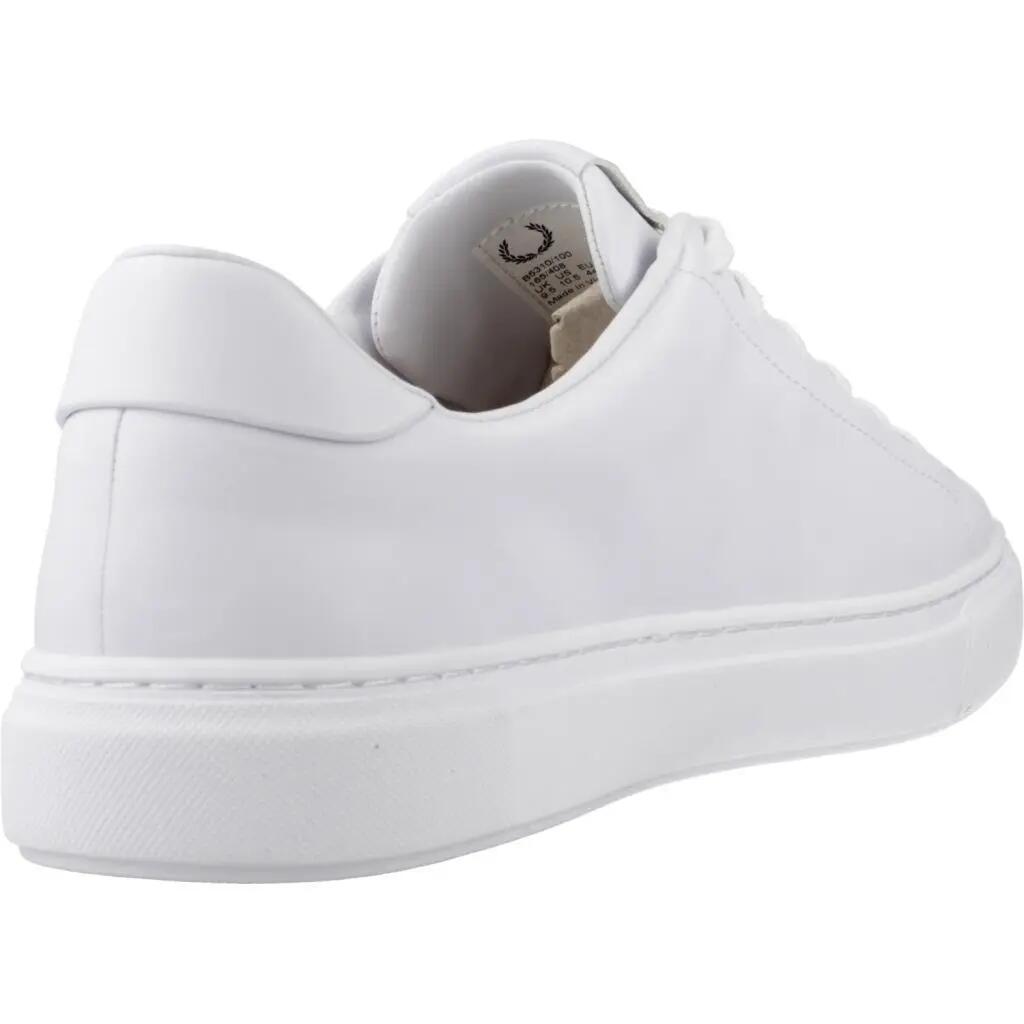 Baskets Fred Perry Modèle B71 Leather Couleur Blanc 3/5