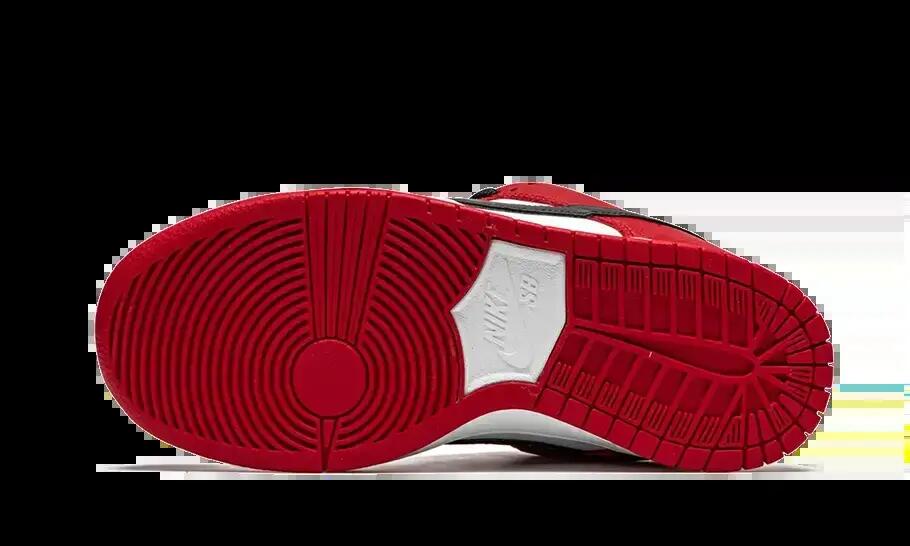 Schoenen - Skate - Heren - SB Dunk Low Pro - Rood/Zwart/Wit 4/4