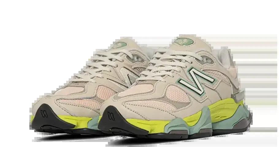Scarpe - Running - Casual - 9060 Moonbeam - Vintage/Lime 2/5