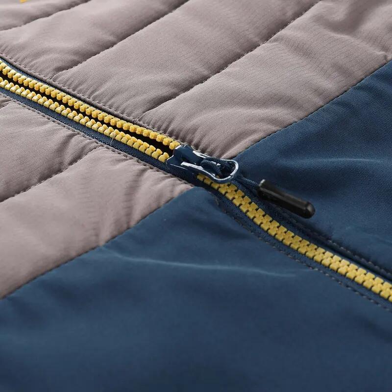 Chauqeta híbrida con lana Merino GERL hombre ALPINE PRO Azul 8/13