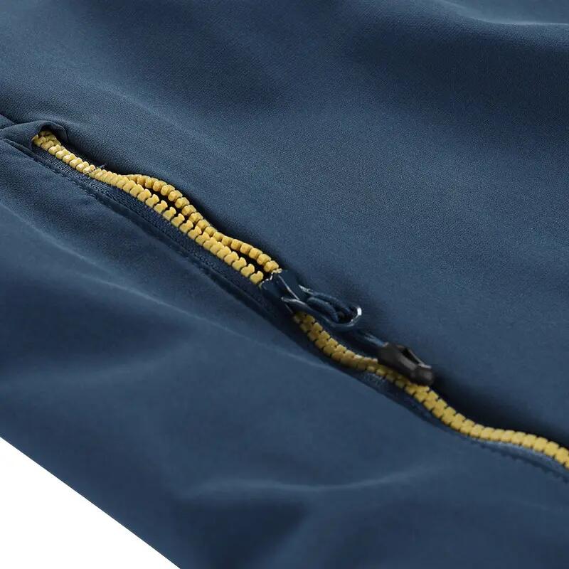 Chauqeta híbrida con lana Merino GERL hombre ALPINE PRO Azul 7/13