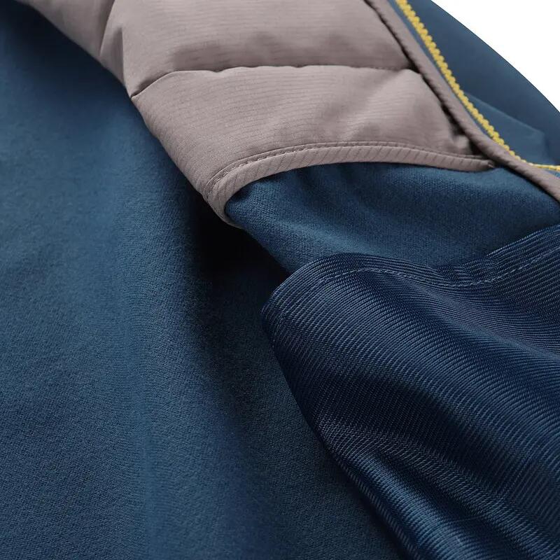 Chauqeta híbrida con lana Merino GERL hombre ALPINE PRO Azul 10/13