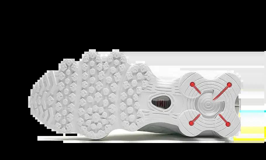 Shox TL White Metallic Silver Max Orange - Taille : 45 EU 4/7