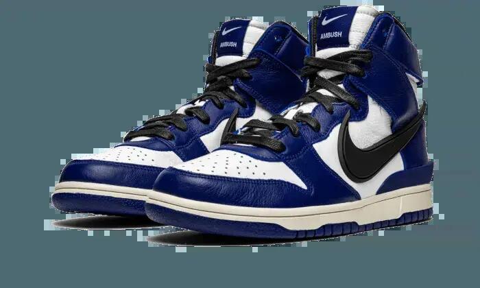 Chaussures - lifestyle - cuir montant - dunk ambush - royal blue 2/4