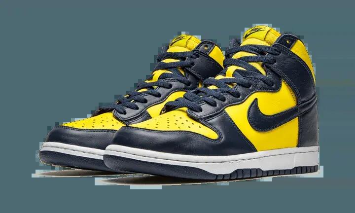 Scarpe - Lifestyle - Unisex - High-top - Dunk High Michigan - Maize/blu 2/4