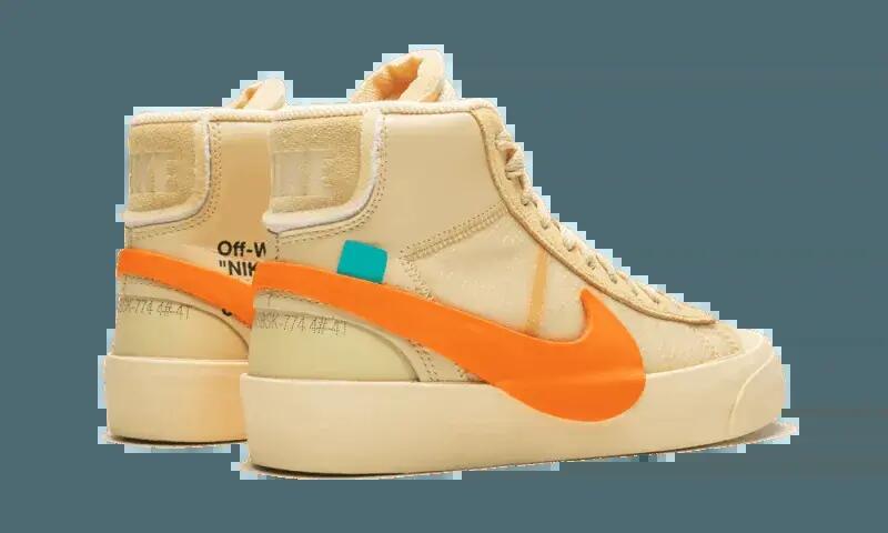 Schuhe - Mid-top - Blazer Mid All Hallow's Eve - Total Orange 3/4