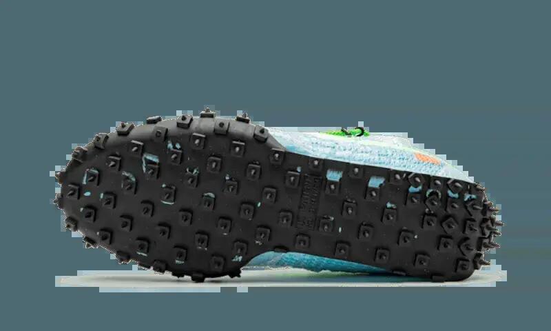 Zapatillas - Running - Waffle Racer Off-White - Vivid Sky/Black 4/4