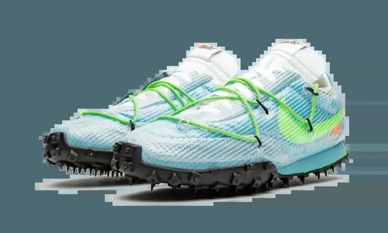 Zapatillas - Running - Waffle Racer Off-White - Vivid Sky/Black 2/4