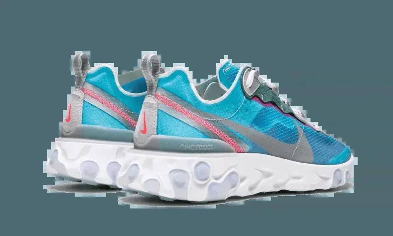 Zapatos - Running - Acolchadas - React Element 87 - Royal Tint 3/4