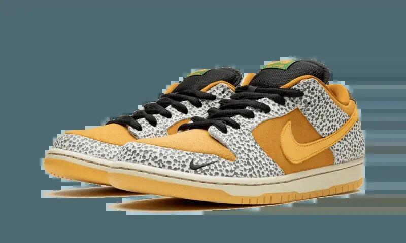 Zapatillas - Skate - Unisex - SB Dunk Low - Estampadas - Neutral Grey/Kumquat 2/4