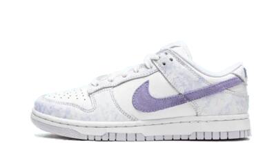 Scarpe - donna - low-top pelle - Dunk Low - bianco/purple