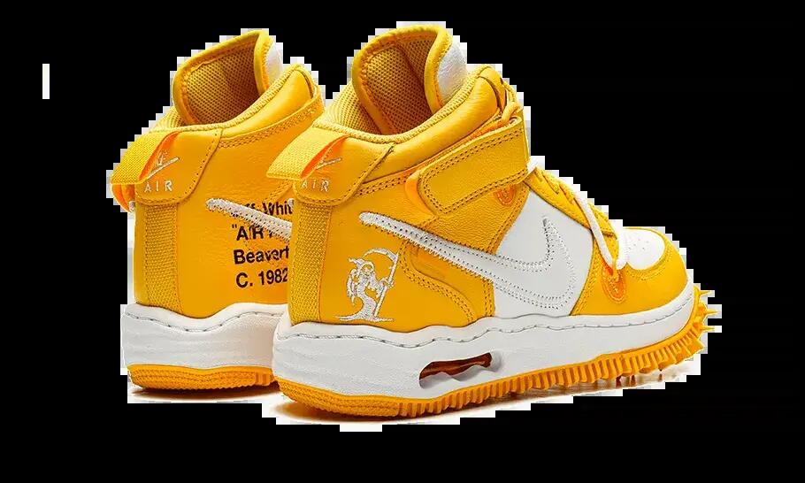 Chaussures - Lifestyle - Mixte - Air Force 1 Mid SP - Varsity Maize 3/4