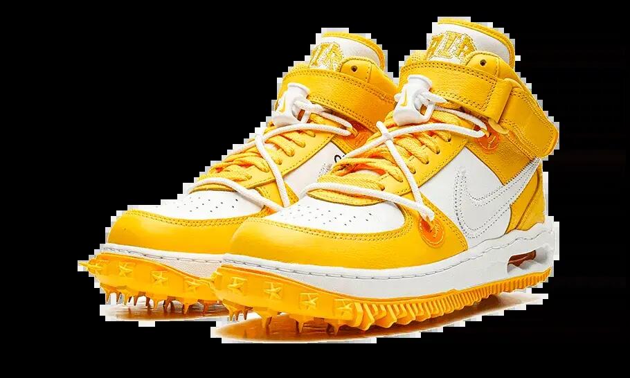 Chaussures - Lifestyle - Mixte - Air Force 1 Mid SP - Varsity Maize 2/4