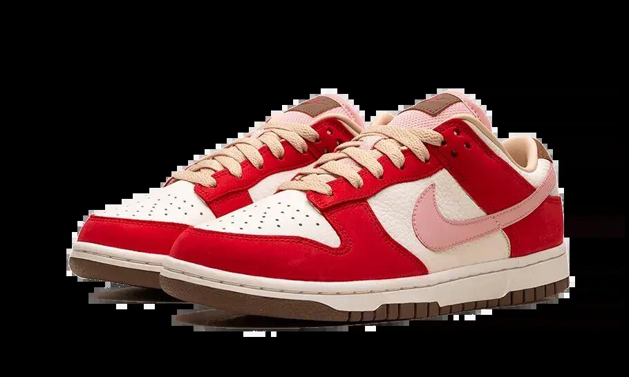 Unisex - lifestyle - schuhe - dunk low premium - sport red/sail 2/4