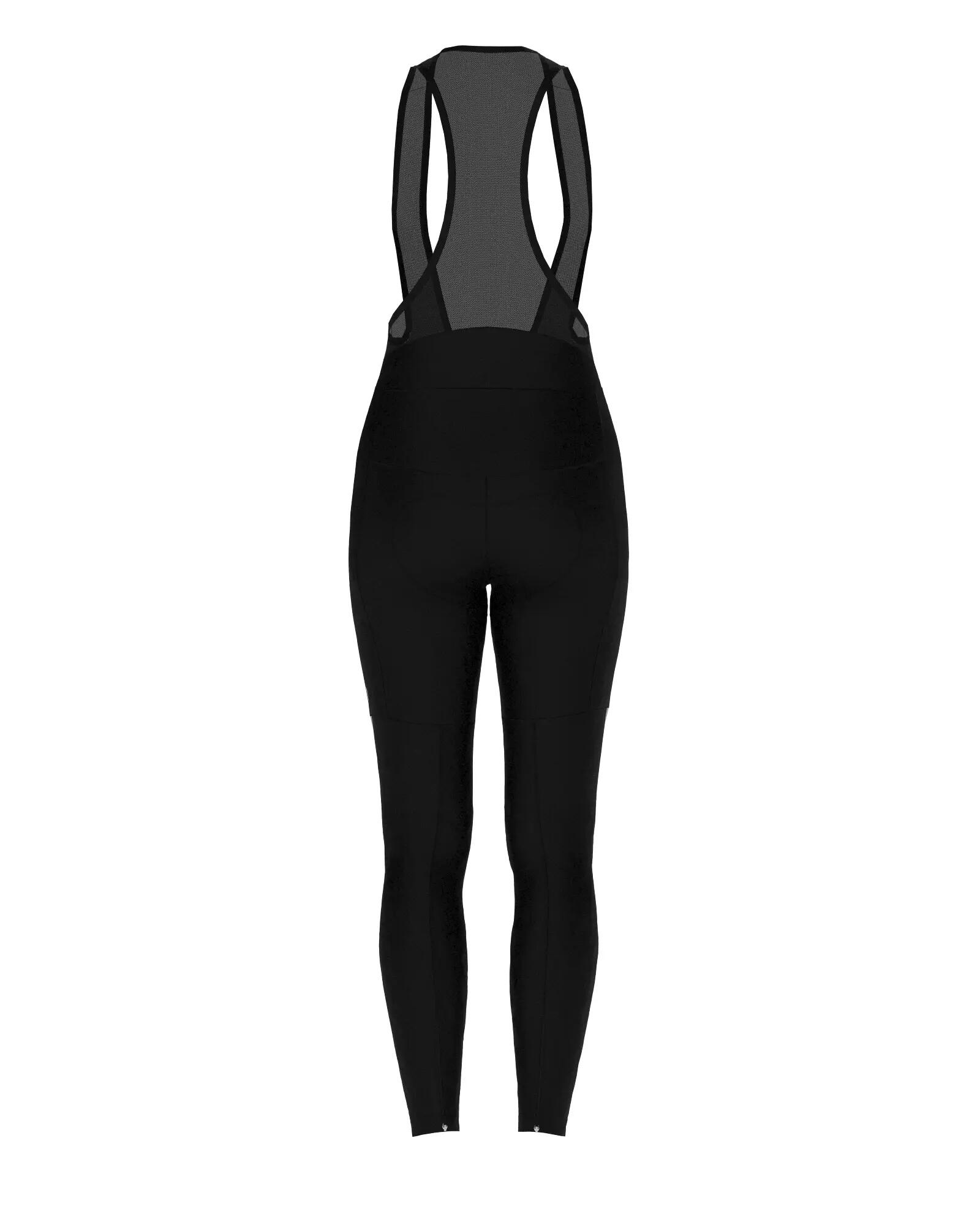 Calça de ciclismo com alças para mulher - MEG V2 BLACK EDITION 5/6