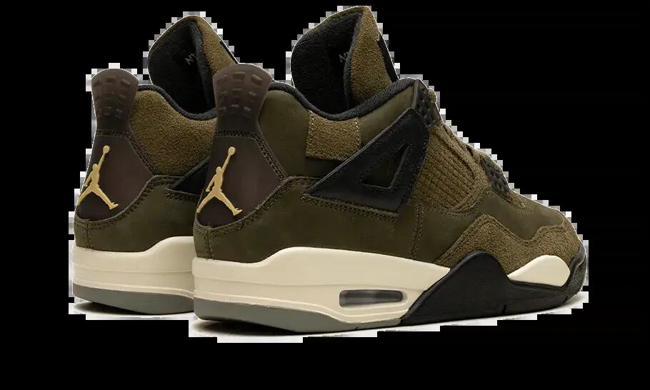 Air Jordan 4 Retro SE Craft Medium Olive 3/4
