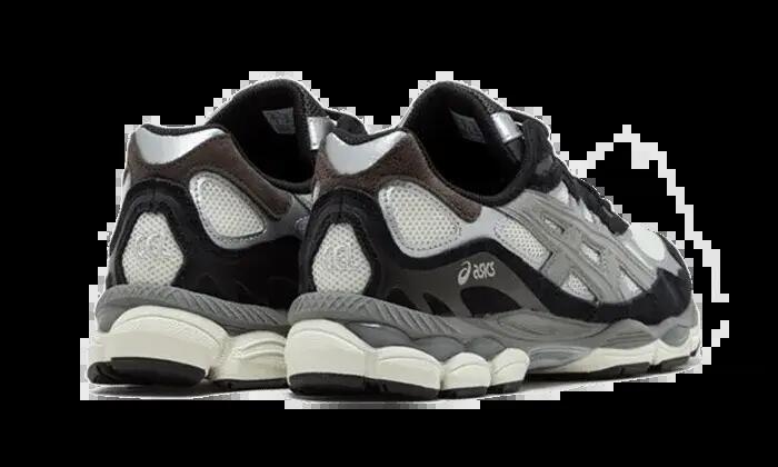 Schoenen casual - Multisport - Retro-moderne comfort - Gel-NYC - Ivory Clay Grey 3/4