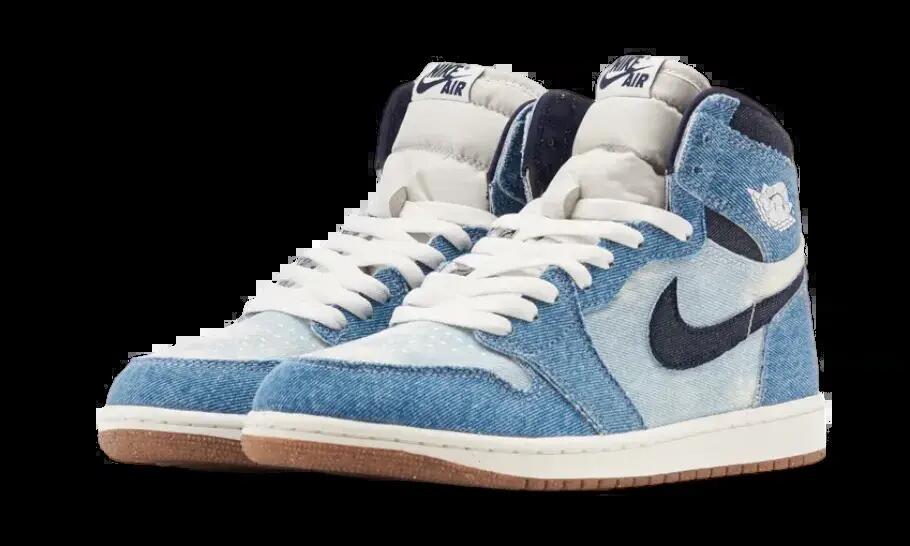 Unisex - basketball - schuhe - retro denim - air jordan 1 2/4