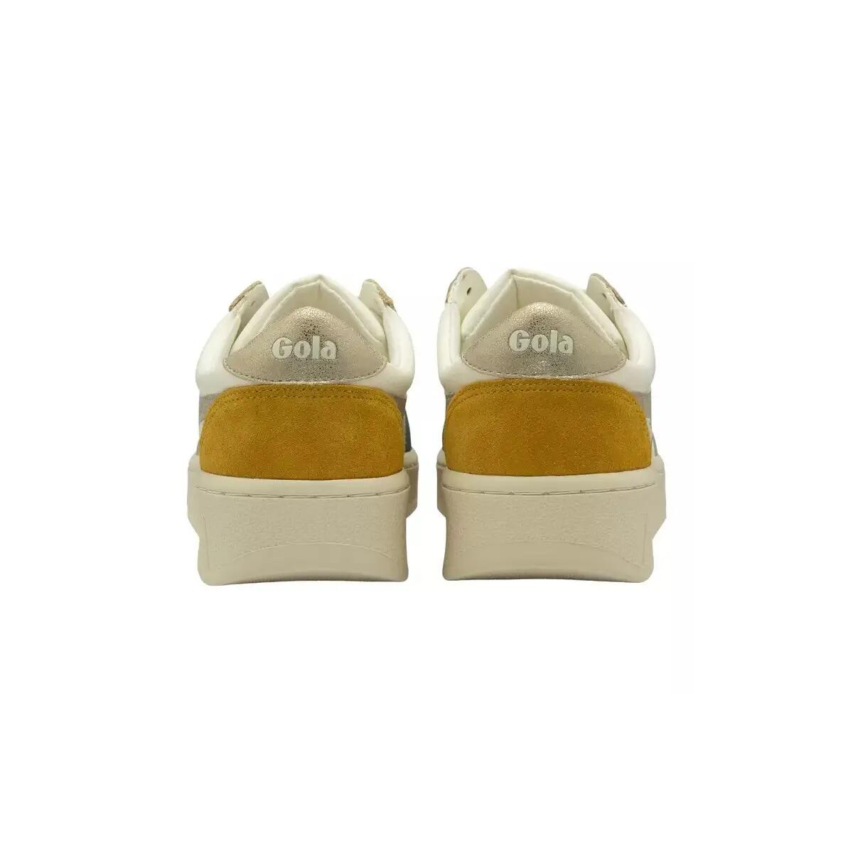 Chaussures Femme Baskets Gola GRANDSLAM QUADRANT Or Gola 4/6