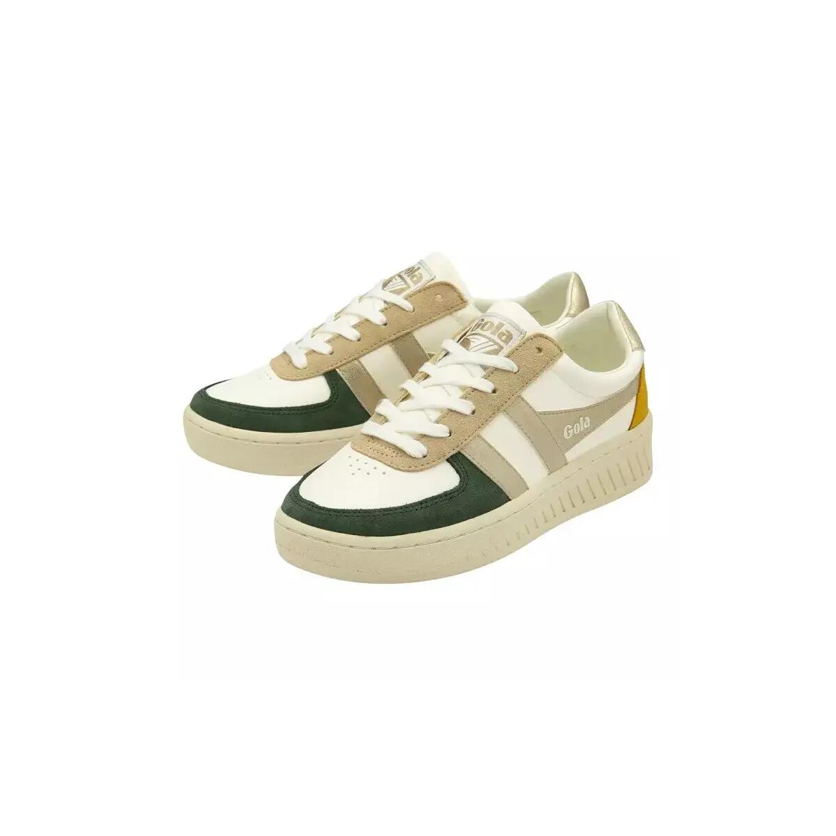 Chaussures Femme Baskets Gola GRANDSLAM QUADRANT Or Gola 3/6
