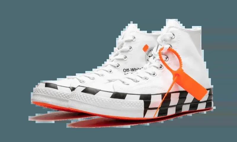 Schuhe - Chuck Taylor All-Star 70 Hi - Weiß/Schwarz-Orange 2/4