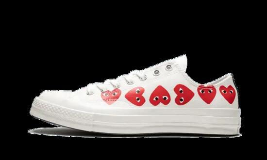 Scarpe - Lifestyle - Unisex - Chuck Taylor 70s Ox - Bianco/Rosso