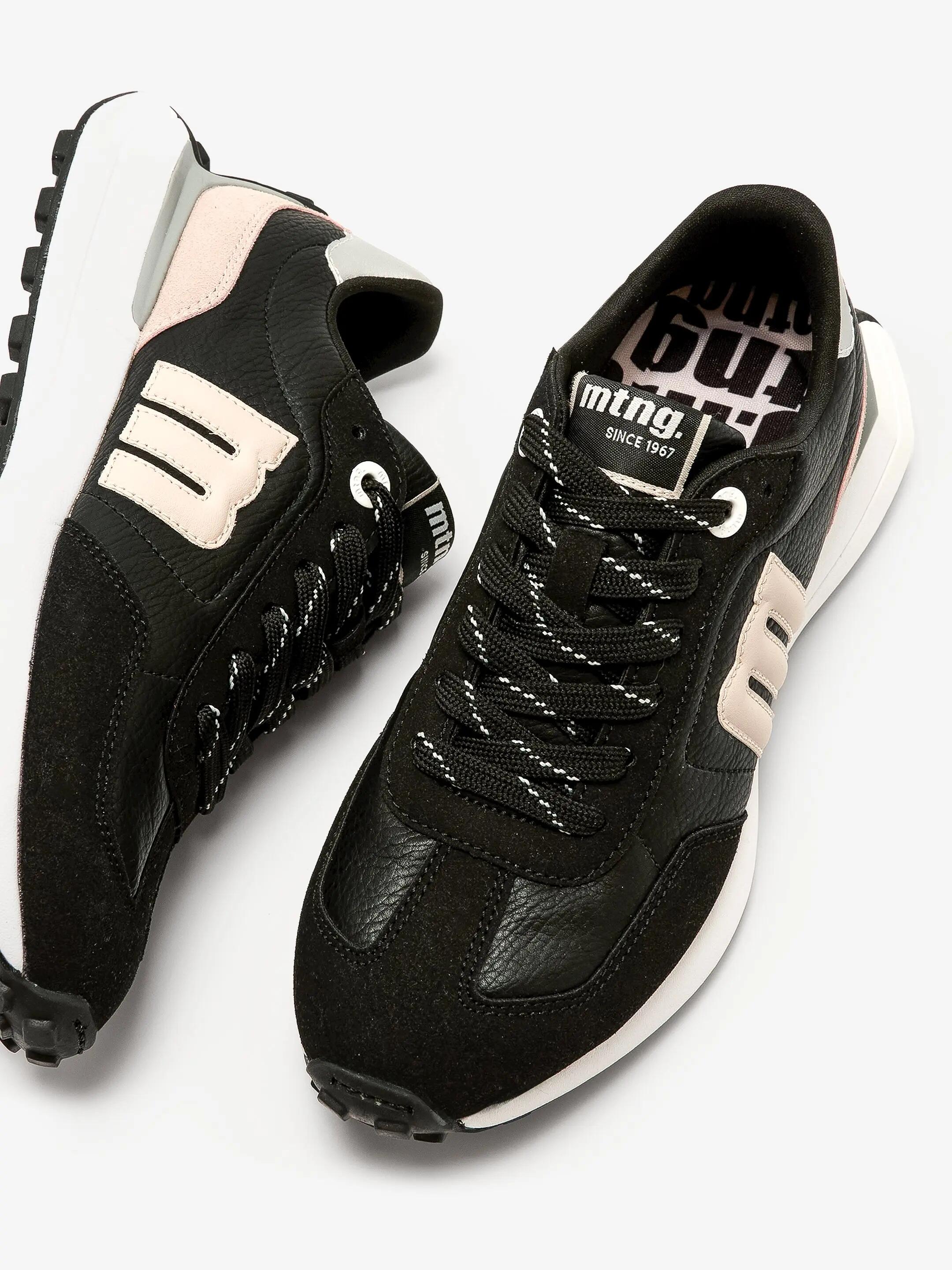 Zapatillas caminar Mujer MTNG Zinc Negro 4/6