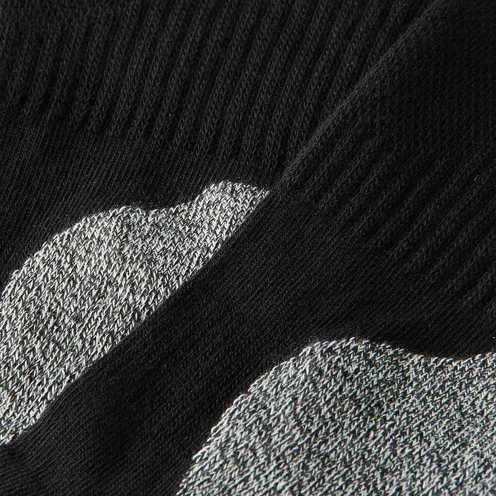 Calcetines de Senderismo Antitranspirantes Xtreme caña corta negro (4 Pares) 3/5